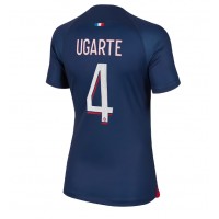 Paris Saint-Germain Manuel Ugarte #4 Replica Home Shirt Ladies 2023-24 Short Sleeve